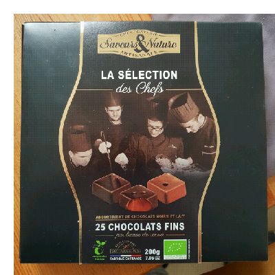 Coffret Assort. Bonbons Chocolat Noir Lait