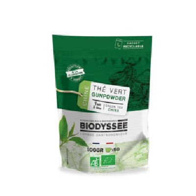 The Vert Gunpower De Chine 100 G De Chine