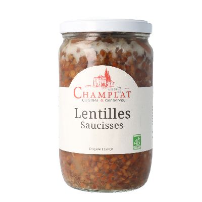 Lentilles Saucisses 650g