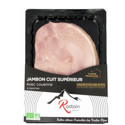 Jambon Cuit Couenne 4tr Ss Nitrites