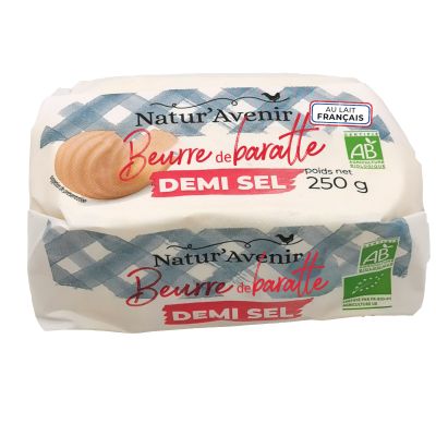 Beurre Baratte Demi Sel 250 G De France